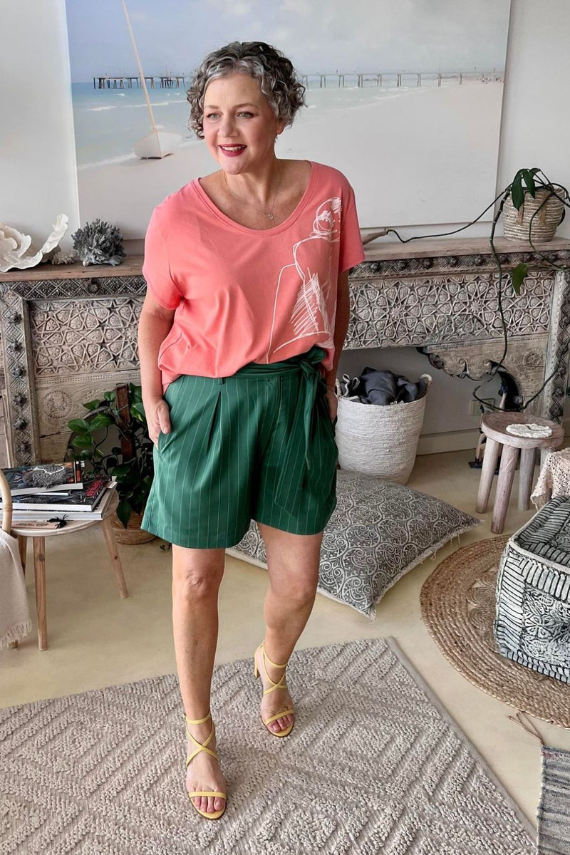 Coral Femme T - Shirt