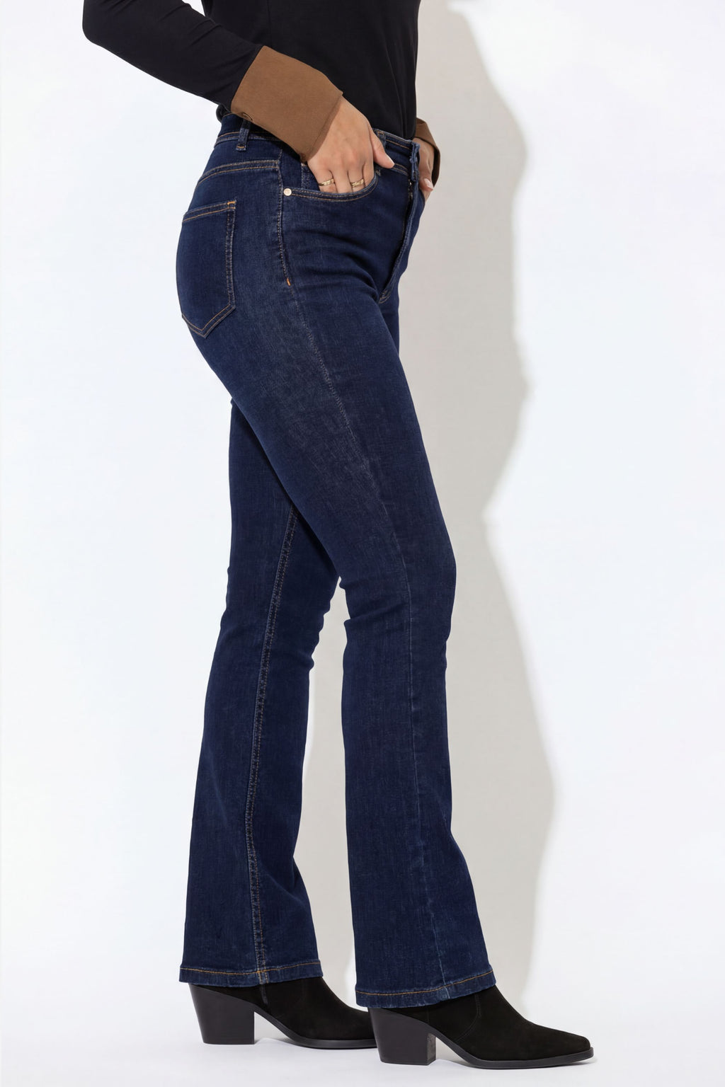 Dark Denim Booty Sculpt Flare Jean