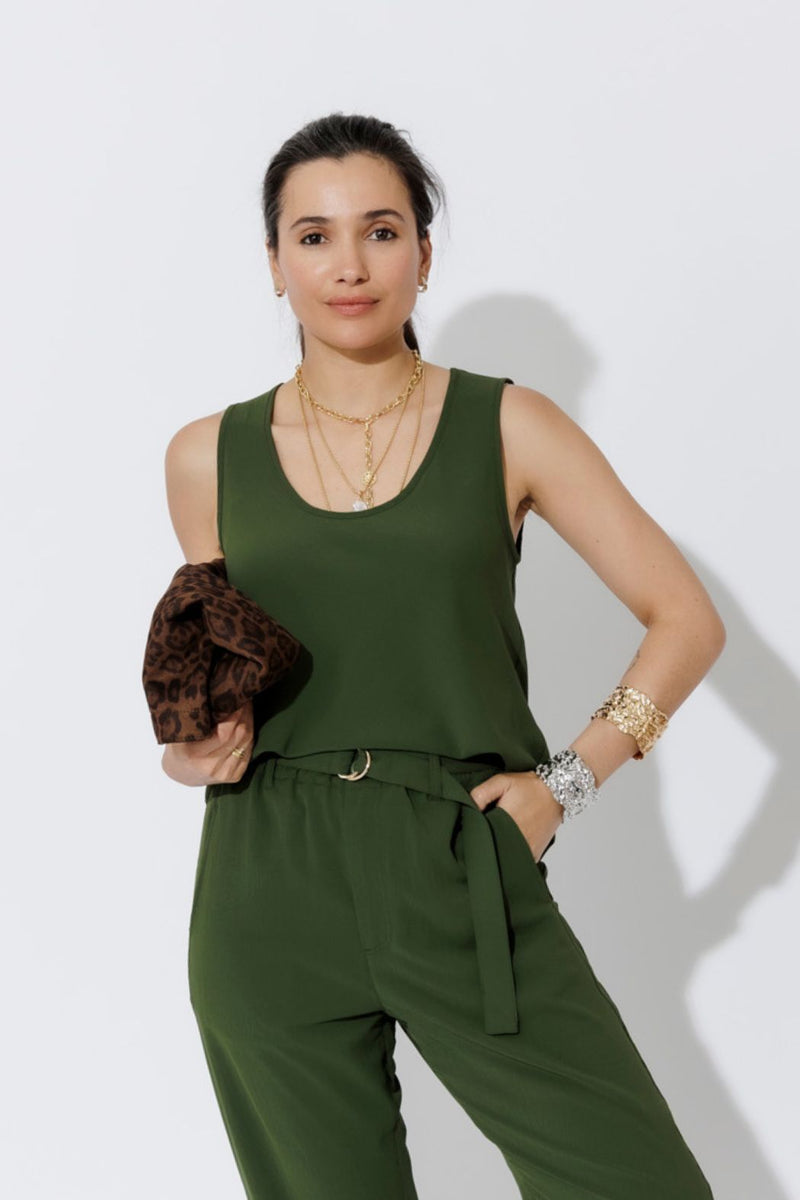 Forest Luxury Bias Cami