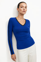 Cobalt Tencel Sport Top