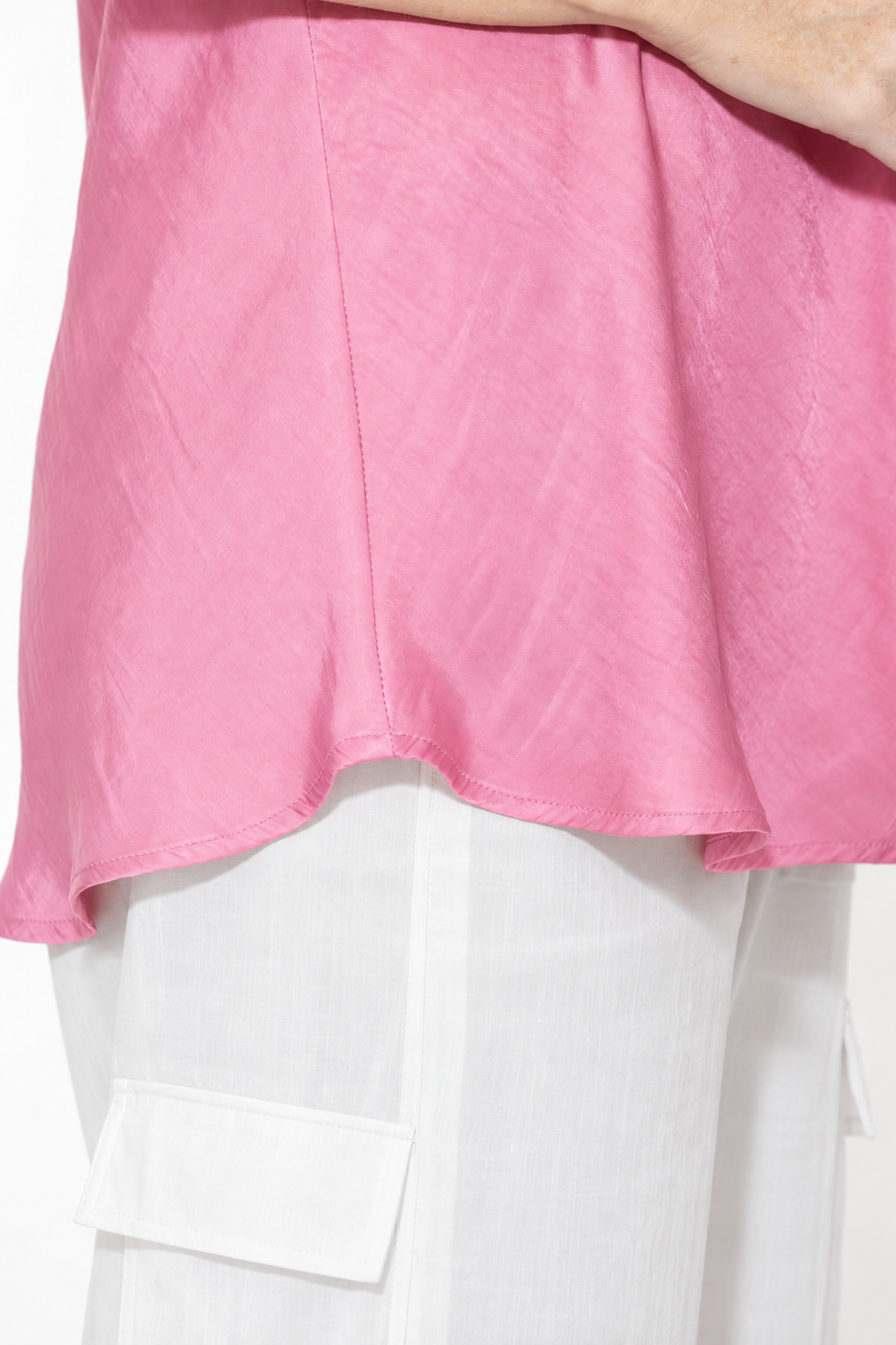 Pink Glow Bias Cami