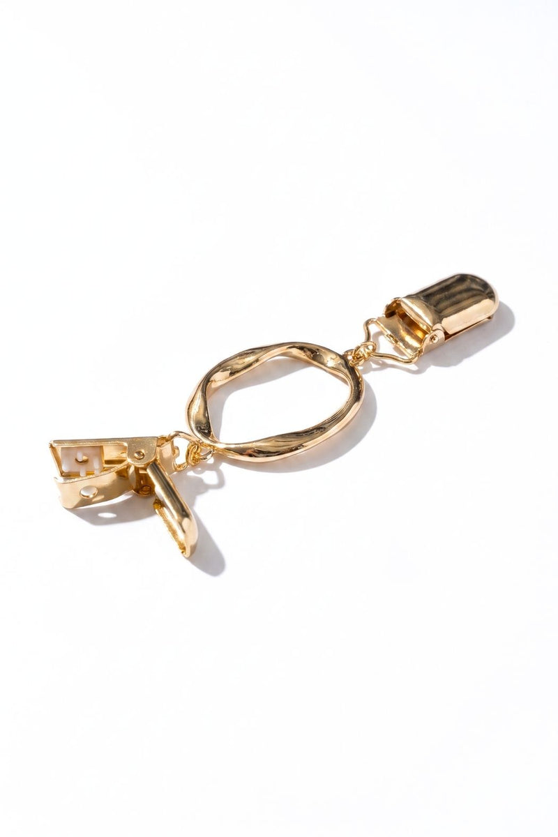 Gold Fashion Adjustment Clip 2 Pack