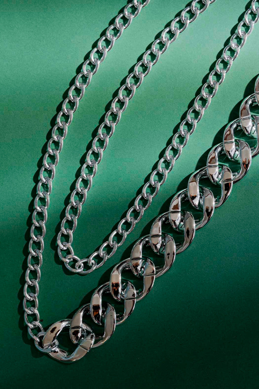 Silver Resin Belts S