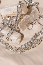 Silver Plated Chain Belt S