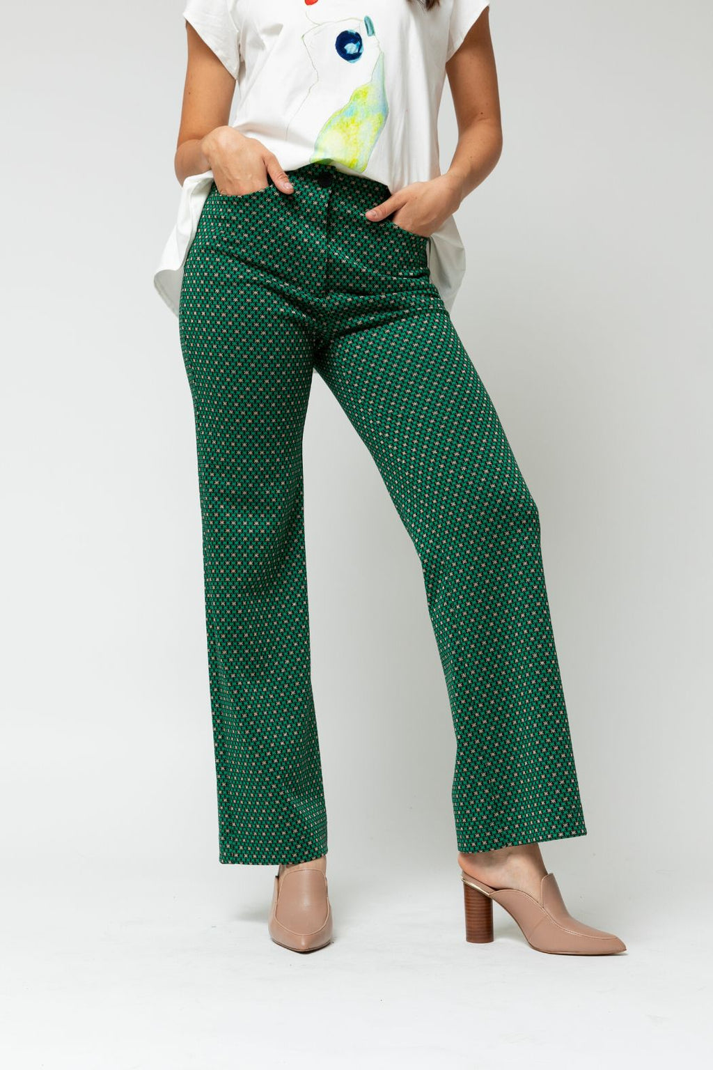 Green Star Mia Wide Pant - Sale