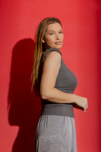 Grey Tencel Lust Cami
