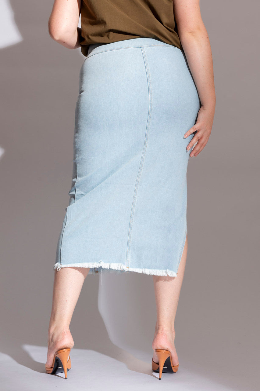 Light Denim Nevada Skirt
