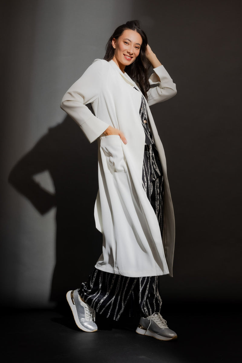 IVORY Euro Trench Coat