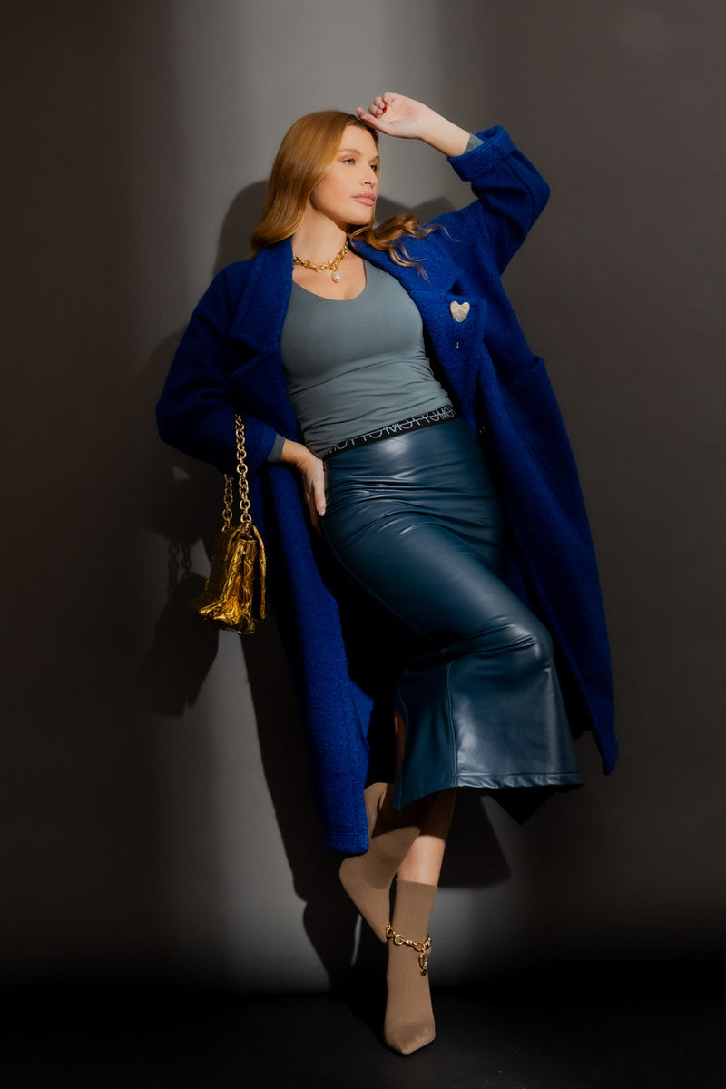 Denim Tencel Lust Top