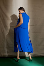 Cobalt Euro Longline Belted Vest