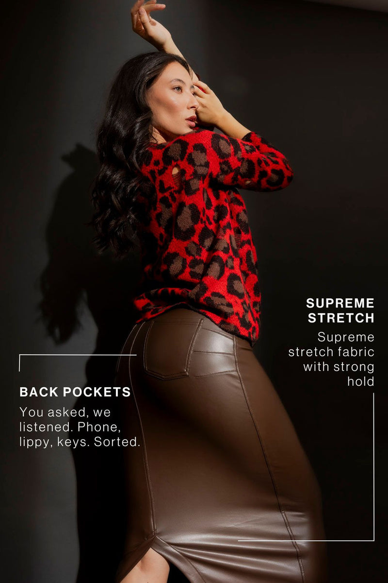 Chocolate Coated Miracle Skirt