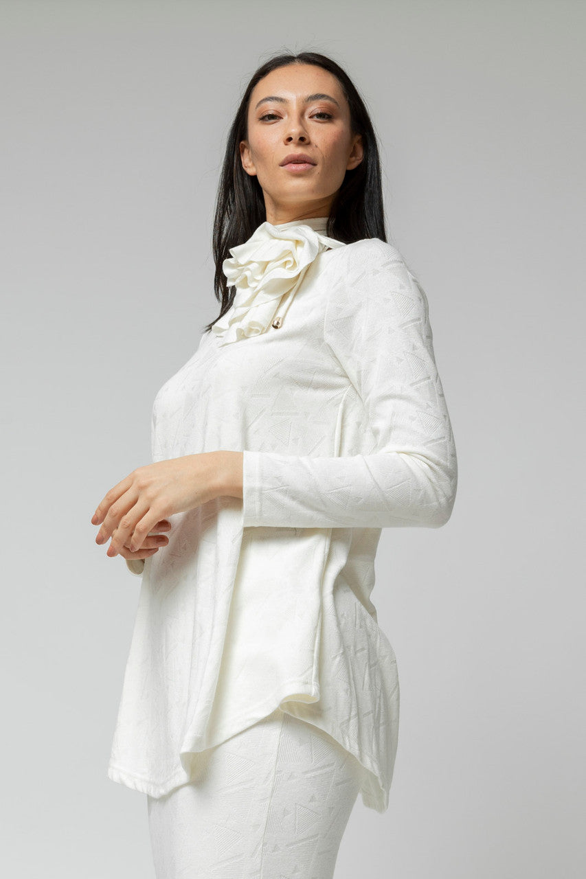 Ivory Bell Long Sleeve Top