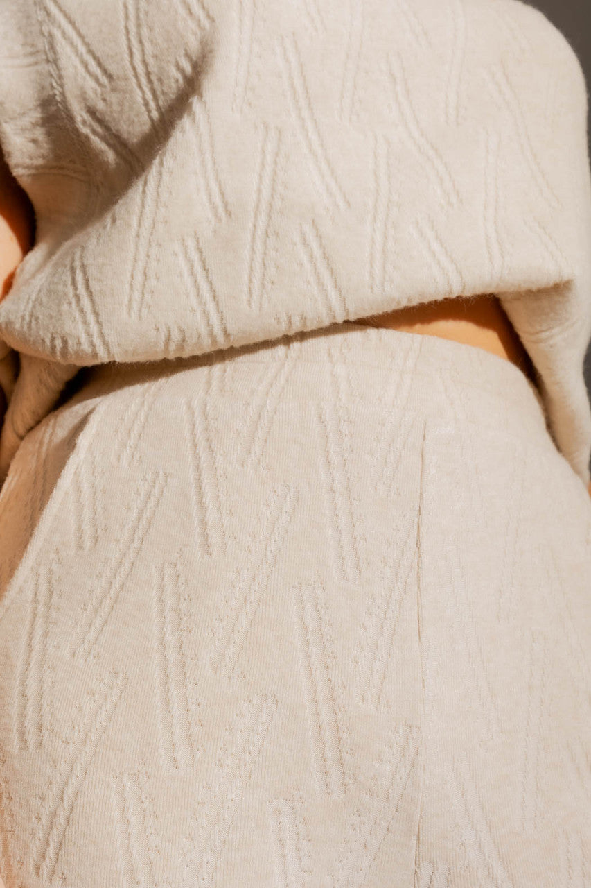 Oatmeal Cozy Culotte