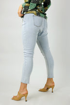 Light Denim Slouch Jeans
