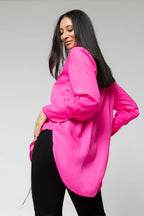 Hot Pink Blogger Shirt