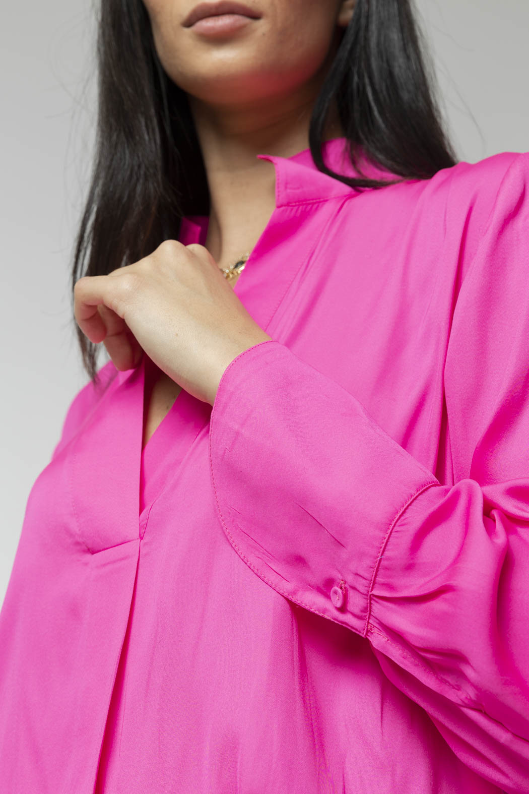 Hot Pink Blogger Shirt