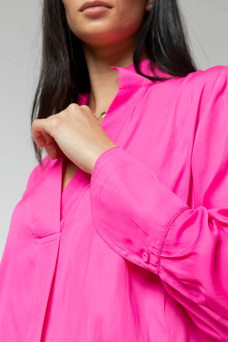 Hot Pink Blogger Shirt