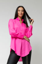 Hot Pink Blogger Shirt
