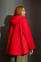 Red Hood Swing Coat
