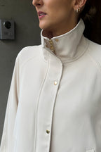 Beige Euro Athleisure Jacket