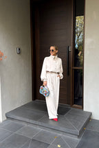 Beige Euro Athleisure Jacket