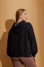 Charcoal Lines Hoodie Charcoal S