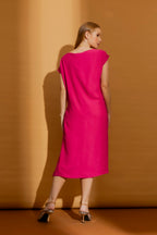 Pink Ripple Harlow Dress