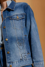 Mid Denim Love Jacket Mid Denim