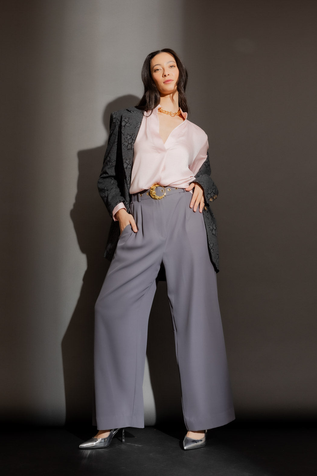 Pale Pink Blogger Shirt Pale Pink