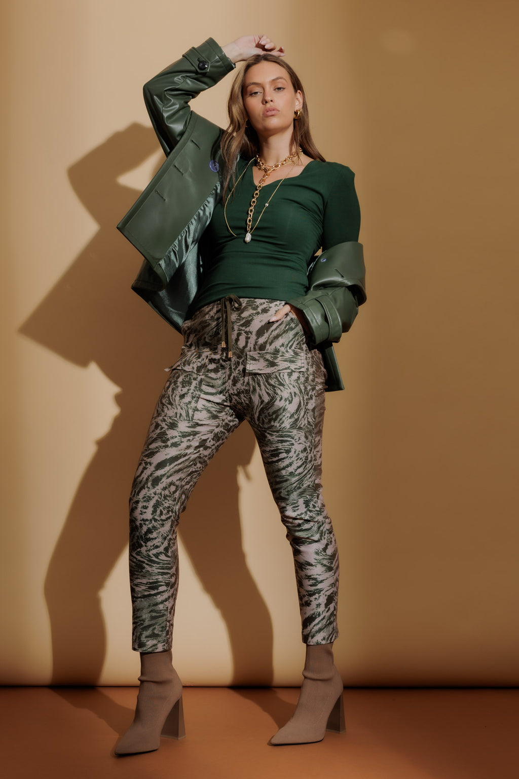 Sage Cargo Jogger Pant