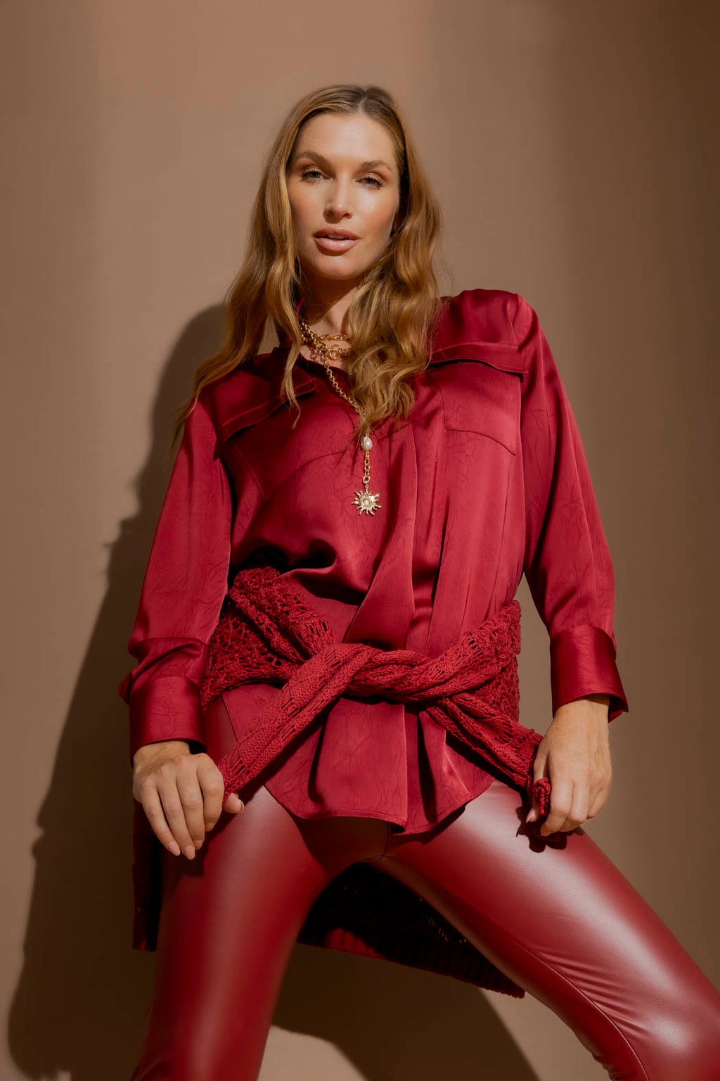Deep Reed Deep Red Cargo Blogger Shirt Deep Red – Motto AU
