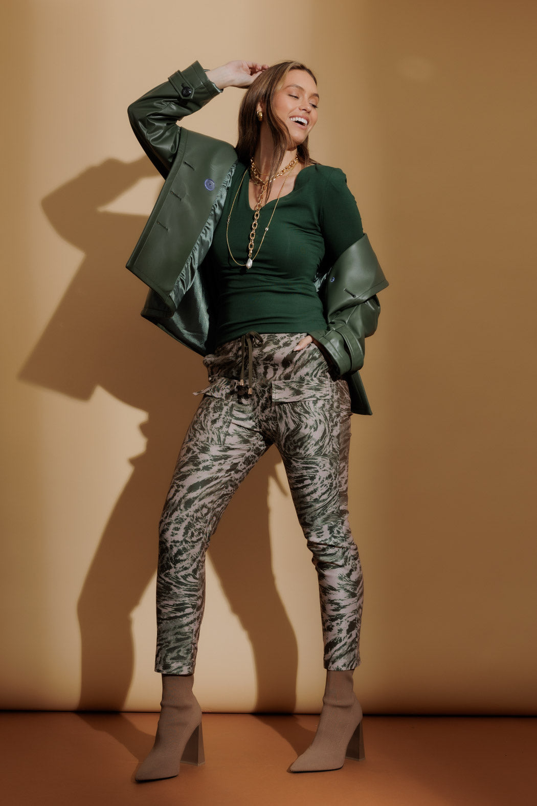 Sage Cargo Jogger Pant