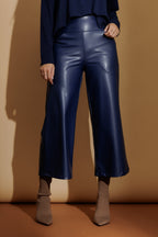 Midnight Croc Coated Jet Culotte