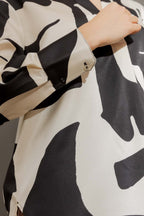 Black/White Abstract Blogger Shirt