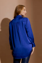 Cobalt Cargo Blogger Shirt