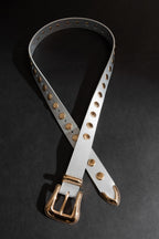 Silver Stud Belt Silver O/S