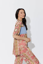 Coral Contrast Shirt