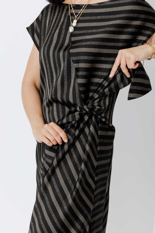Speckled Stripe Harlow Dress