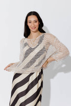 Oatmeal Slouch Knit Jumper