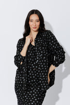 Black Spot Angle Pocket Shirt