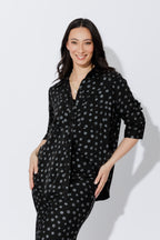 Black Spot Angle Pocket Shirt