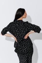 Black Spot Angle Pocket Shirt