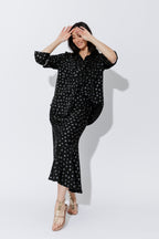 Black Spot Angle Pocket Shirt