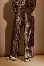 Snake Velvet Lounge Pant