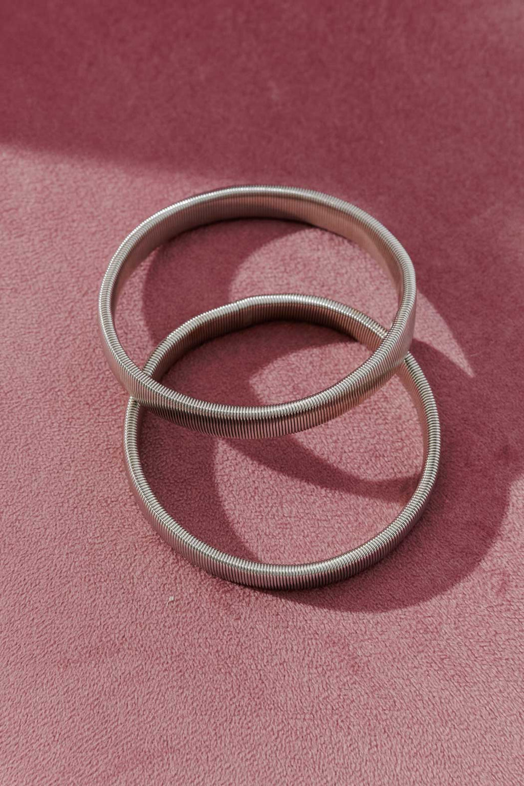 Silver Metal Sleeve Armbands