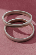 Silver Metal Sleeve Armbands