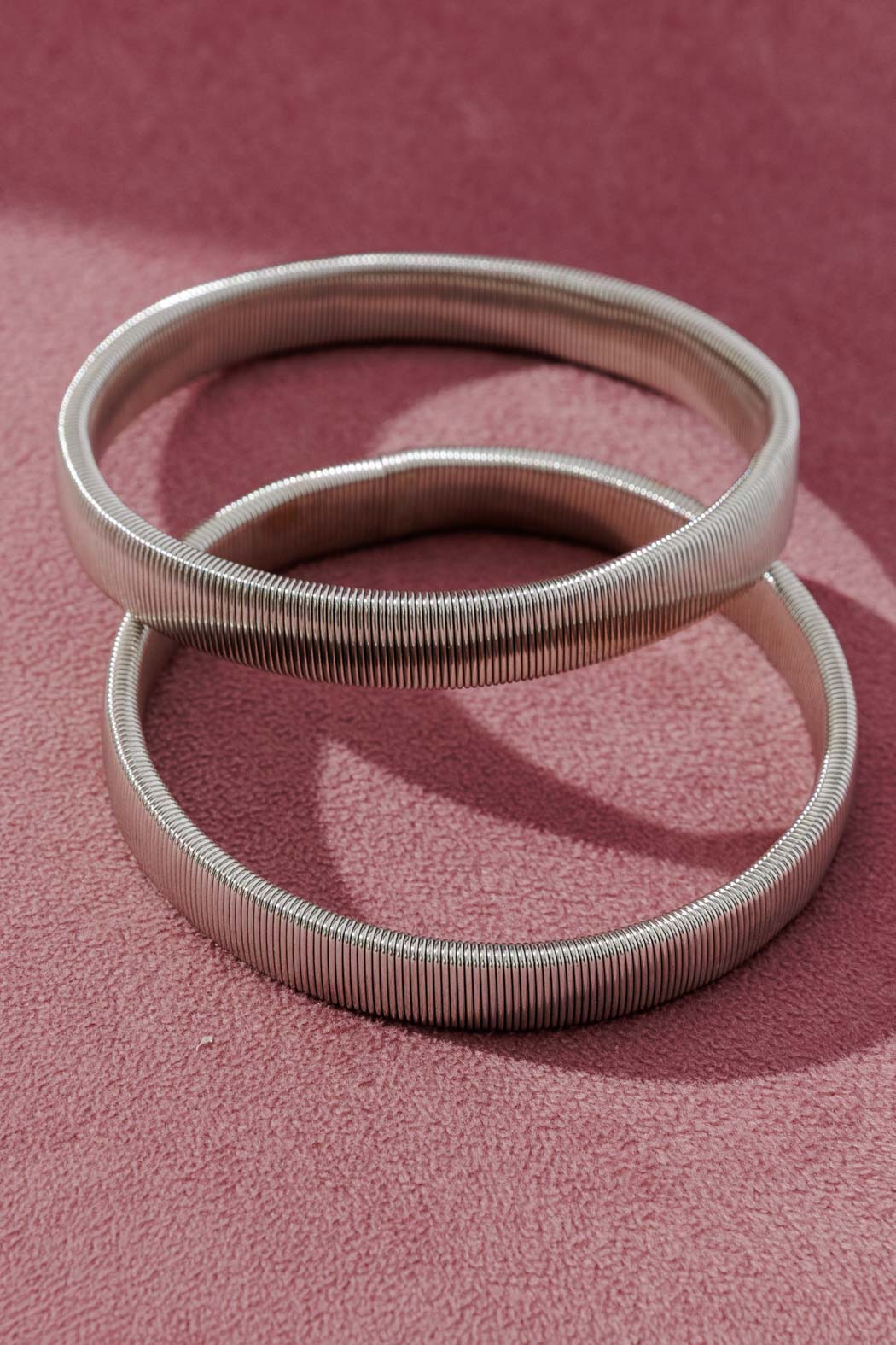 Silver Metal Sleeve Armbands