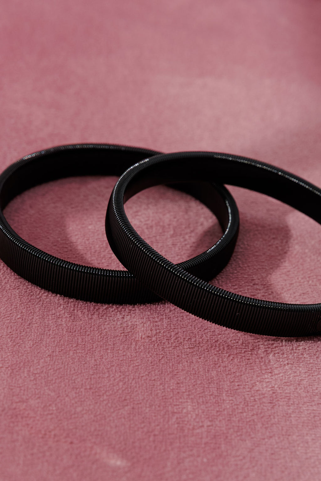 Black Metal Sleeve Armbands