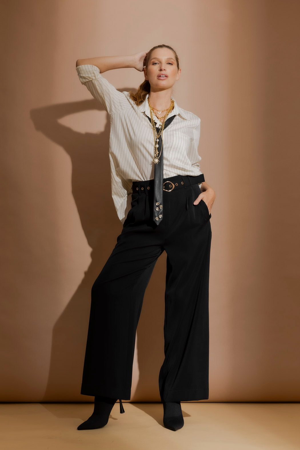 Black Euro Cleo Pant