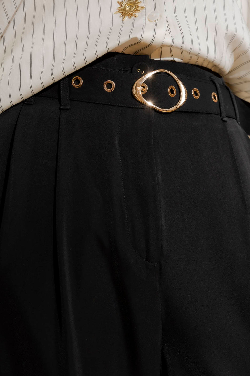 Black Euro Cleo Pant